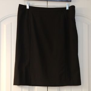 Lafayette 148 black suit skirt